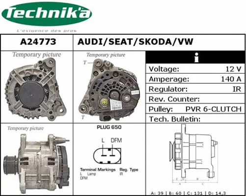 Alternator (A24773)
