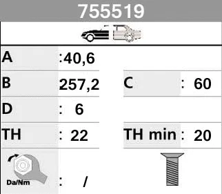 Brake Disc (755519)