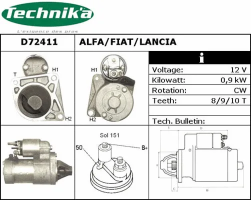 Starter (D72411)