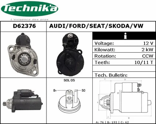 Starter (D62376)
