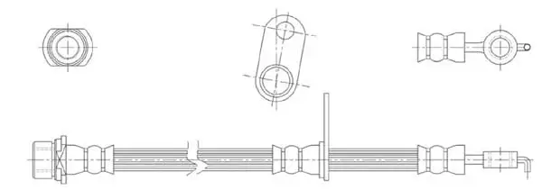 Brake Hose (44689)
