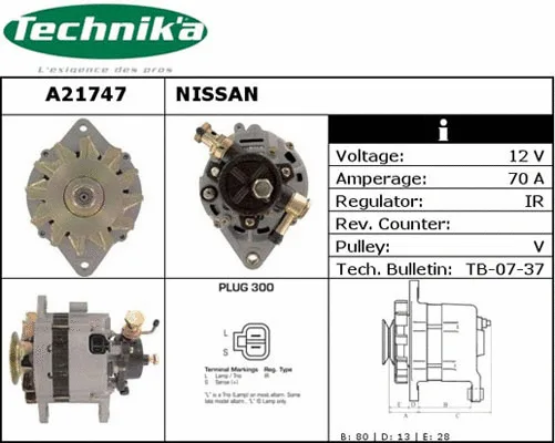 Alternator (A21747)