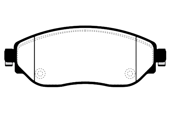 Brake Pad Set, disc brake (01858A)