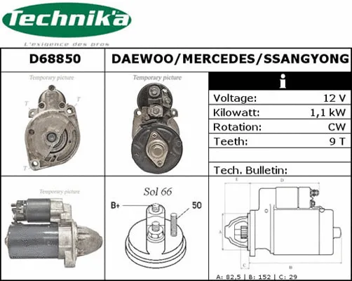 Starter (D68850)