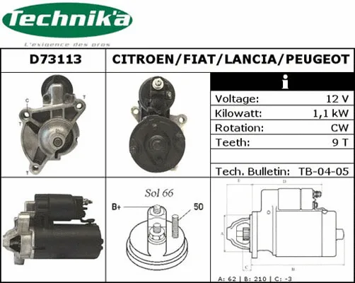Starter (D73113)