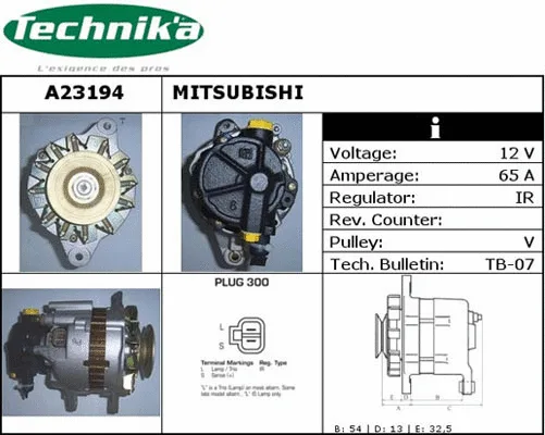 Alternator (A23194)