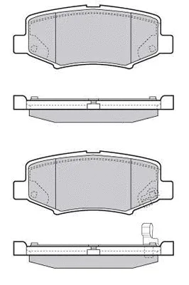 Brake Pad Set, disc brake (02305)