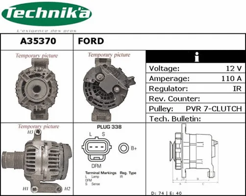 Alternator (A35370)
