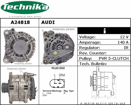 Alternator (A24818)