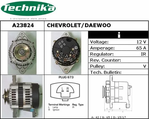 Alternator (A23824)