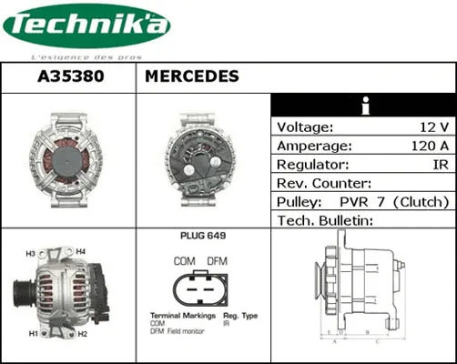 Alternator (A35380)