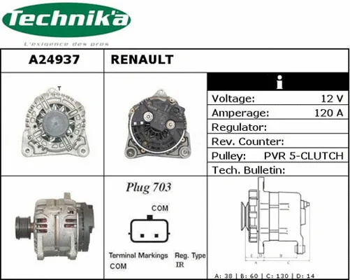 Alternator (A24937)