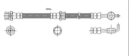 Brake Hose (49118)