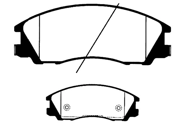 Brake Pad Set, disc brake (01495A)