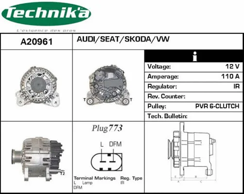 Alternator (A20961)