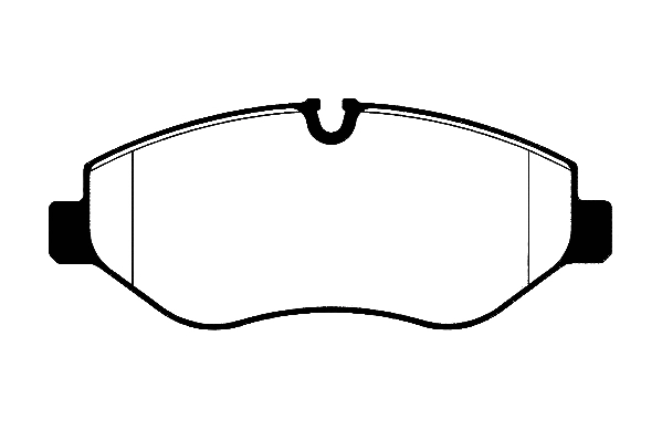 Brake Pad Set, disc brake (01680A)