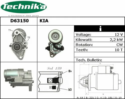 Starter (D63150)