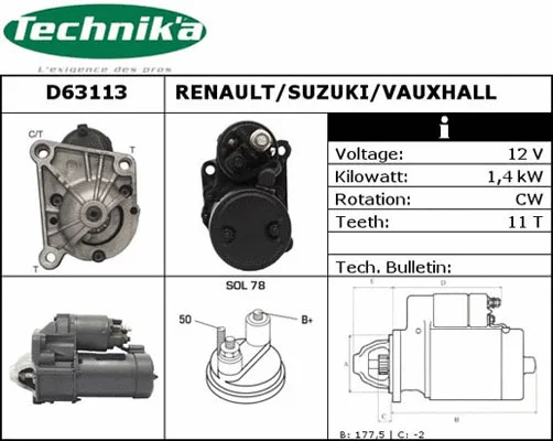 Starter (D63113)