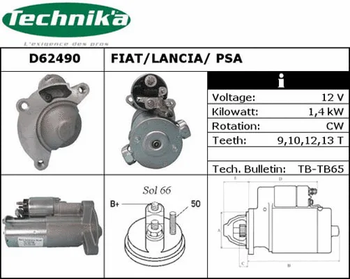 Starter (D62490)