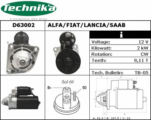 Starter (D63002)