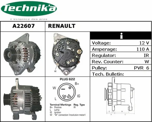 Alternator (A22607)