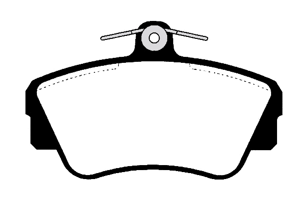 Brake Pad Set, disc brake (01233)