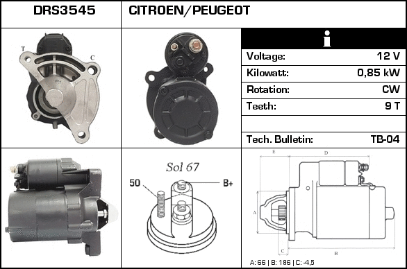 Starter (D63009)