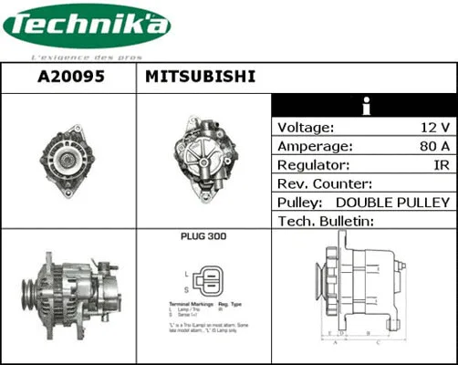 Alternator (A20095)