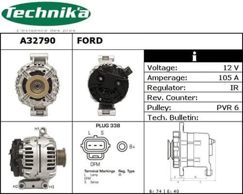 Alternator (A32790)