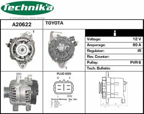 Alternator (A20622)