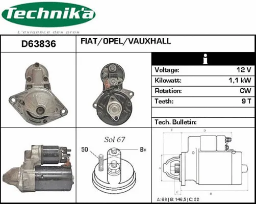 Starter (D63836)