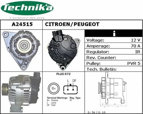 Alternator (A24515)