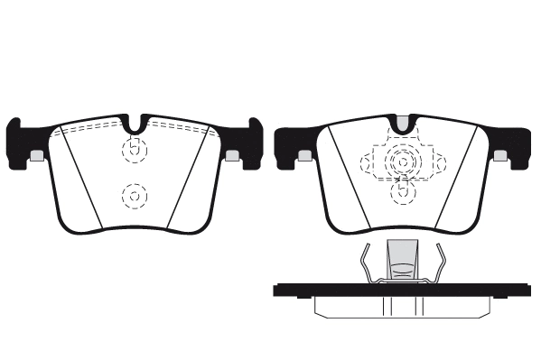 Brake Pad Set, disc brake (01876)