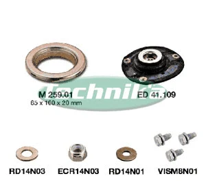 Repair Kit, suspension strut support mount (KSU6022)