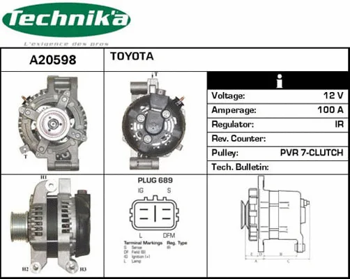 Alternator (A20598)