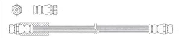 Brake Hose (44605)