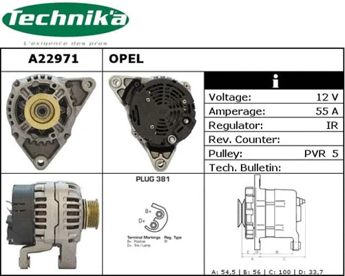 Alternator (A22971)