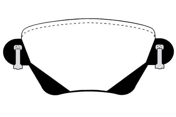 Brake Pad Set, disc brake (02096)