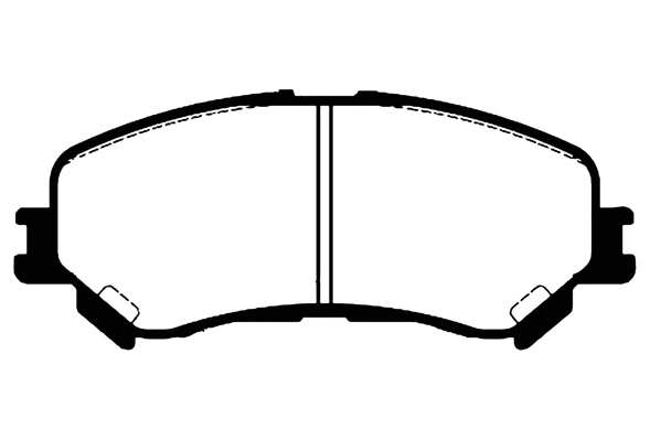 Brake Pad Set, disc brake (01904)