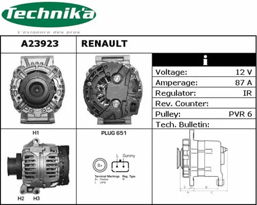 Alternator (A23923)