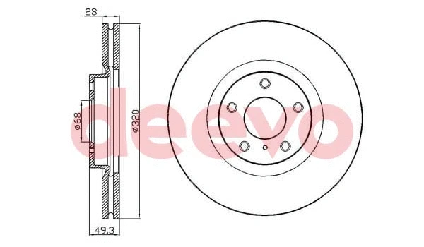 Brake Disc (BD19960)