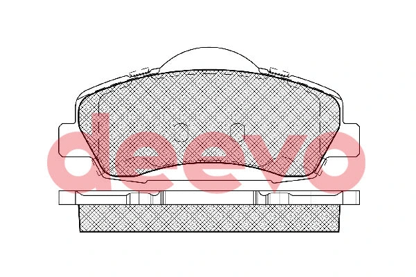 Brake Pad Set, disc brake (BP85640)