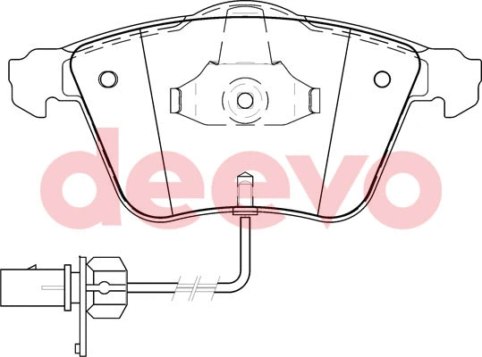 Brake Pad Set, disc brake (BP53060)