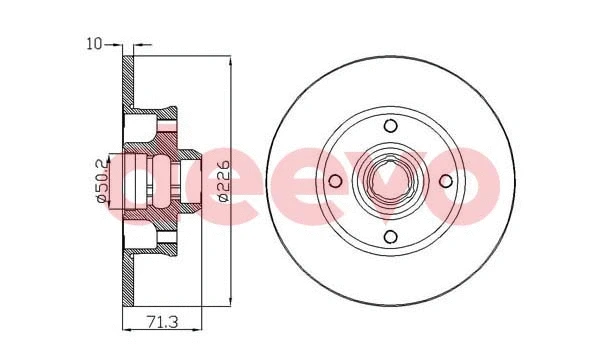 Brake Disc (BD10980)