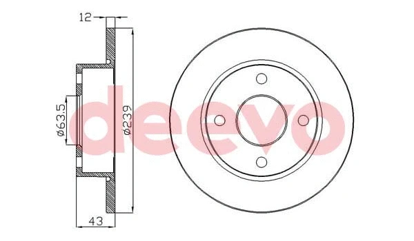 Brake Disc (BD30900)