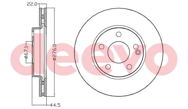 Brake Disc (BD18560)
