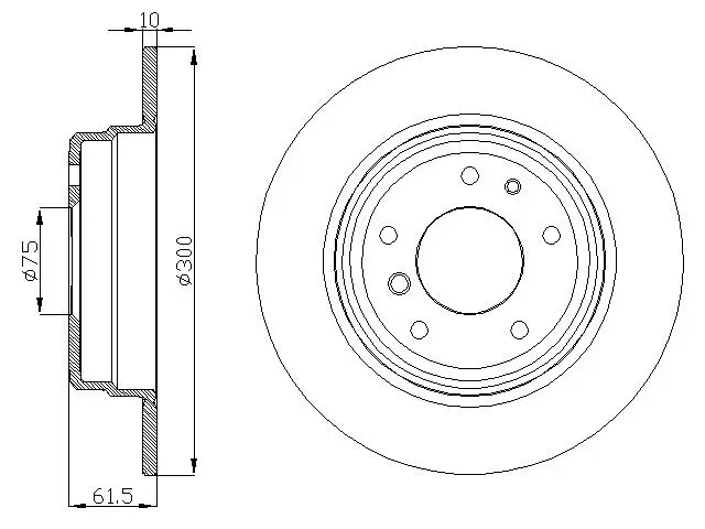Brake Disc (BD27020)