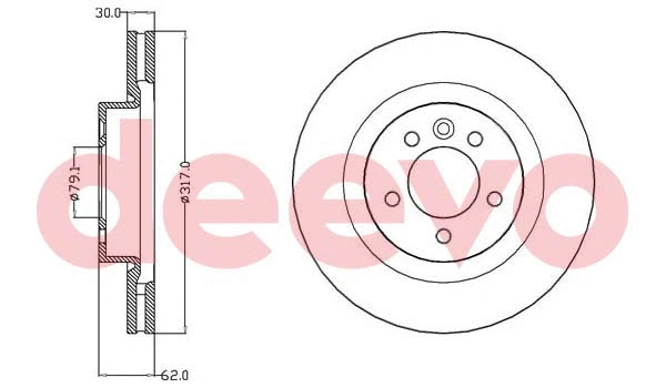 Brake Disc (BD17600)