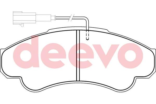 Brake Pad Set, disc brake (BP52100)