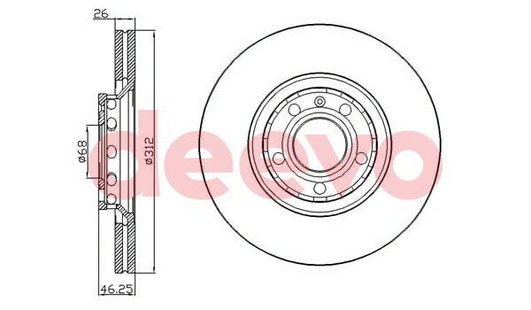 Brake Disc (BD13840)